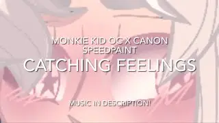 Catching feelings- Monkie kid oc x canon speedpaint