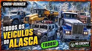 SNOWRUNNER | TODOS OS VEÍCULOS DO ALASCA