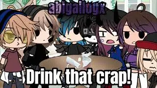 Who broke it (Gacha life skit) has : seven, will, kitty, ace, Kylie, mystic, me in it