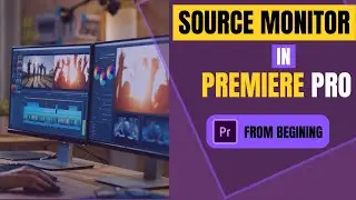 How to Edit Video Clips with Source Monitor | Adobe Premiere Pro Tutorial (For Beginners)