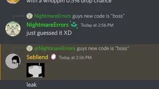 i guessed a code (im a god) - Anime Brawl: All Out