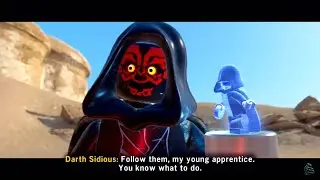 All Darth Maul Cutscenes Lego Star Wars The Skywalker Saga