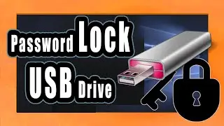 How to install password lock on USB drive ⚡password protect pen drive