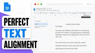 How to Align Text in Google Docs (2026 Aligned Edges)