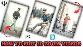 How To Make 3D Photo Zoom Effect Tutorial | Instagram Viral Zoom Trending Reels Editing Capcut+Vpn