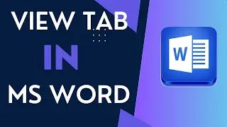 View Tab In MS Word