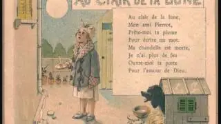 Au Clair de la Lune 1st recording 1860