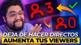 ¡Por estas razones NO TIENES VIEWERS en tus directos! 😱 (Aprende a aumentar tus espectadores)