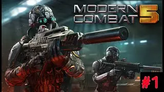 Modern Combat 5: Blackout Android Walkthrough - Gameplay #1 - Chapter 1: VENICE-THE LIE🔥🔥🔥