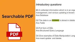 What If You Could Make Any Pdf Searchable In 5 Minutes