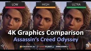 Assassin's Creed Odyssey: Graphics Comparison Ultra vs High vs Low | PC | 4K UHD
