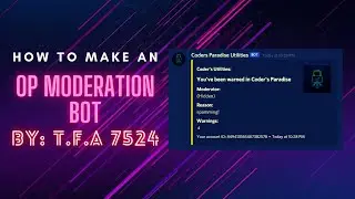 [OUTDATED] How To Make an OP Moderation Bot! [Repl.it]