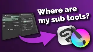 Tools / Subtools vs Brushes - CSP to Krita Transition Tutorial