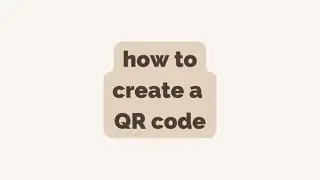 #HowTo Create a QR code | studio movellan