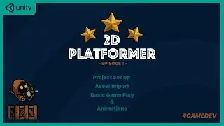 How to create a 2D platformer game in unity part 1
