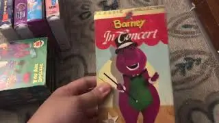 My Rimba’s Island VHS Tapes with Barney VHS Tapes