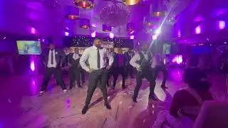 THE BEST INDIAN GROOMSMEN DANCE | Surprise Performance | Joshi & Kesiya's Wedding