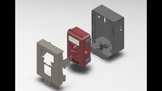 SOLIDWORKS 2020 /ÖRNEK PARÇA / FOTO KAPAN KORUYUCU TASARIMI(solidworks 2020 tutorial for beginners )