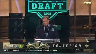 Saints Draft Payton Turner with the 28th Overall Pick | 2021 NFL Draft Highlights
