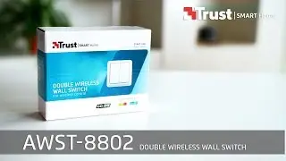 Trust Smart Home Installation AWST-8802 Double Wireless Wall Swit (DUTCH)