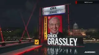 MSNBC election night 2022 virtual elements supercut