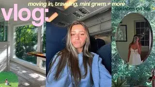 VLOG: road trip, moving in, grwm + life updates 🤍