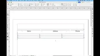 Form Tables