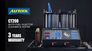 AUTOOL CT200 Fuel injector cleaning tester ---HOW TO clean injection Directly without disassembling