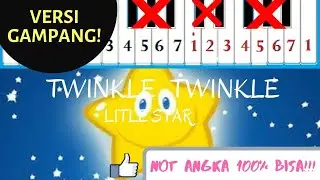 Not Angka - Twinkle Twinkle Little Star ABCEDFG  (Not Pianika)