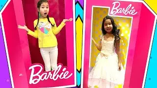 AMALIA became a BARBIE DOLL for one day