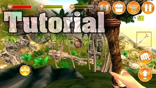 Lost Island Survival Simulator Tutorial Video Android/IOS