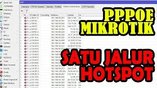 Mikrotik PPPOE Settings Hotspot Line