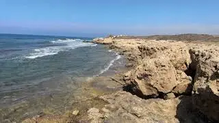 🔴Explore Cyprus is live from the rugged coastline on Cyprus Island
