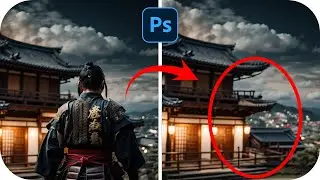 Objekte & Personen entfernen in PHOTOSHOP 2024 | Gegenstände & Personen entfernen mit KI | [deutsch]