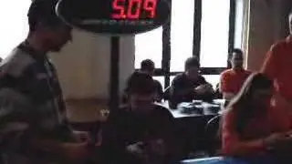 Rubik's Cube solve in 10.36 seconds by Edouard Chambon