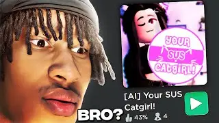 i played the weirdest roblox game... (your sus catgirl)