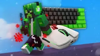 ASMR Keyboard + Mouse Sounds | Cubecraft Blockwars CTF 5v5