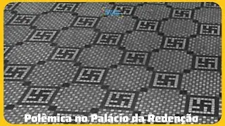 RETIRADA DO PISO COM SUÁSTICAS DO PALÁCIO DA REDENÇÃO NA DÉCADA DE 90