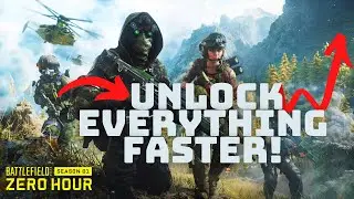 How to UNLOCK Weapon & Vehicle Attachments FASTER in Battlefield 2042! ++ Also Rank Up BATTLEPASS