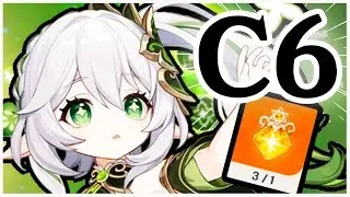 🤯¡La INCREIBLE DIFERENCIA de NAHIDA C0 a NAHIDA C6 🔥🔥 | Genshin Impact