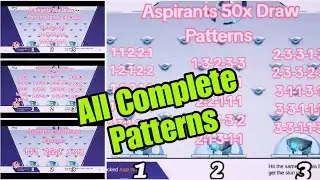 All Complete Patterns For Ruby - Angela - Layla - Fanny Aspirants Skins ✅️ Mobile Legends Bang Bang