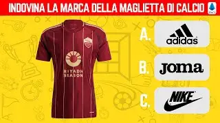 Quiz: Riconosci la Maglia? 🔥 | Indovina la Marca delle Maglie di Serie A