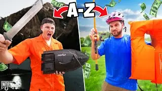 1v1v1 A-Z Fishing Challenge For BIGGEST Fish