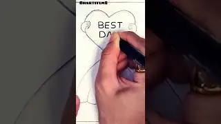 Fathers day drawing#shorts #ytshorts #viral #trending #ytshorts#trending #environmentday#easydrawing