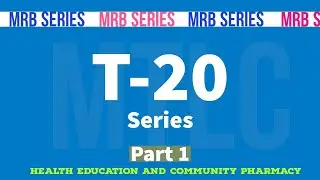 Health education and community pharmacy || MRB Pharmacist Exam || MCQ  1