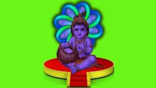 little krishna ji green screen | Janmastmi spl | no copyright green | कृष्णा जी ग्रीन स्क्रीन