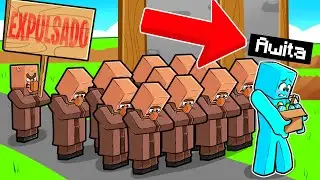 A Villager KICKED Everyone Out of the Village in Minecraft!