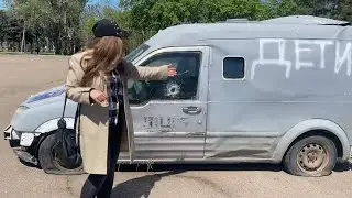 Подбитая военная техника в Одессе 
