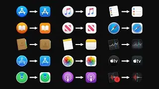 macOS Big Sur App icons vs Catalina icons