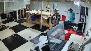 Time-lapse of creating a Controller Charging Station inside of a drawer.
